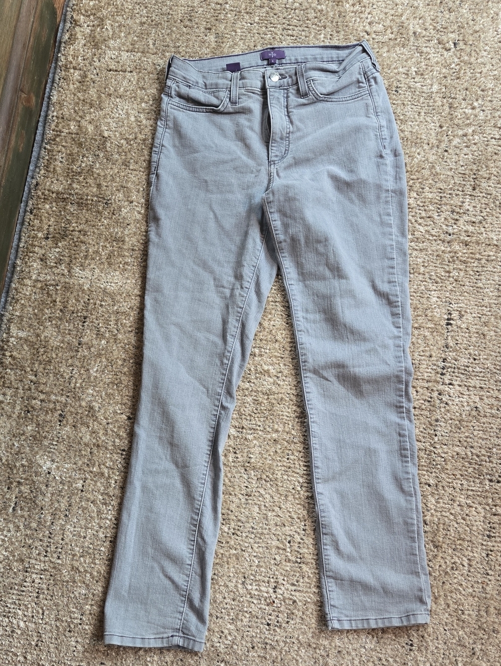 NYDJ Skinny Jeans in Light Gray
